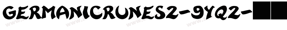 GermanicRunes2-9Yq2字体转换