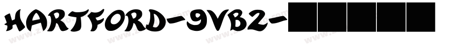 Hartford-9VB2字体转换