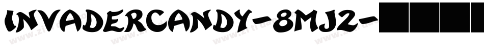 InvaderCandy-8Mj2字体转换
