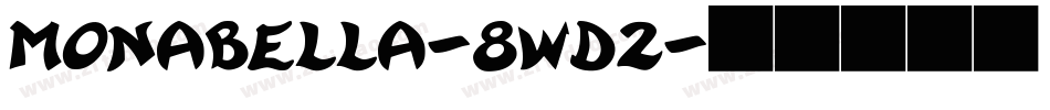 Monabella-8wd2字体转换