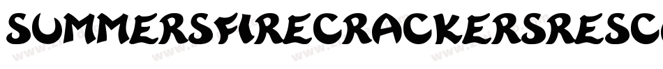 SummersFirecrackersRescaled-8ea2字体转换