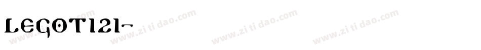 LEGOT12I字体转换