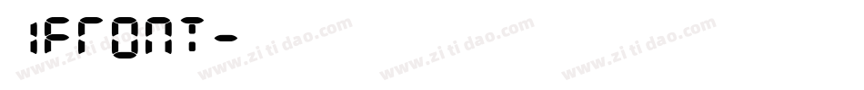 ifront字体转换
