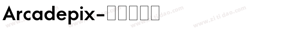 Arcadepix字体转换