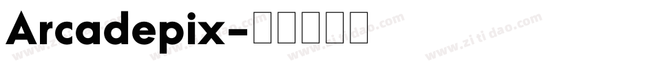 Arcadepix字体转换