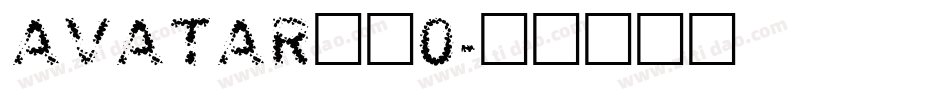 AVATAR__0字体转换
