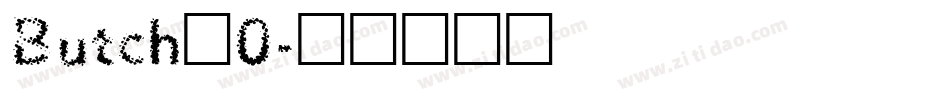 Butch_0字体转换