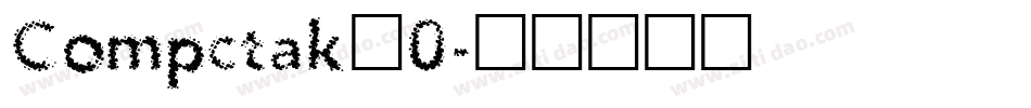 Compctak_0字体转换
