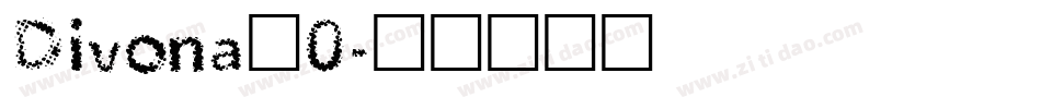 Divona_0字体转换