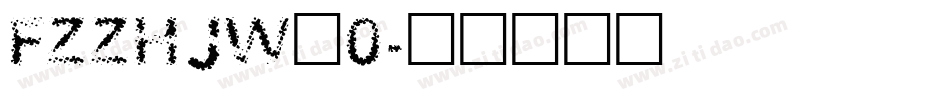 FZZHJW_0字体转换
