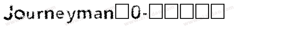Journeyman_0字体转换