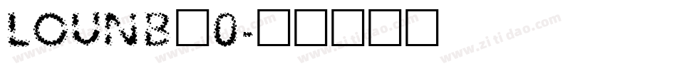 LOUNB_0字体转换