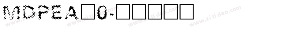 MDPEA_0字体转换