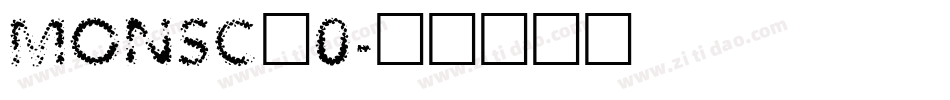 MONSC_0字体转换