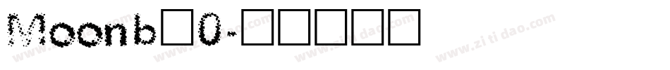 Moonb_0字体转换