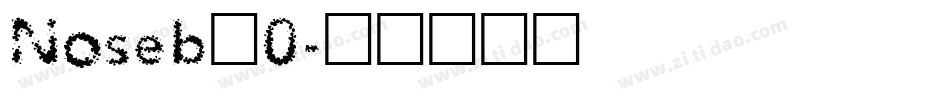 Noseb_0字体转换