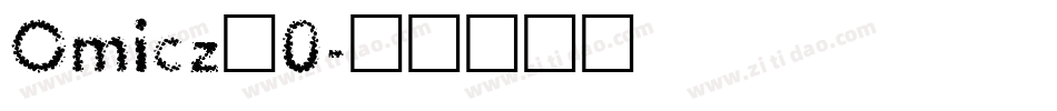 Omicz_0字体转换