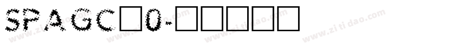 SPAGC_0字体转换