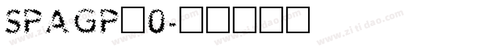 SPAGP_0字体转换