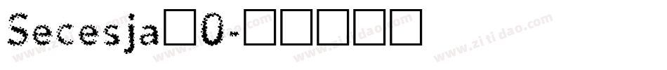 Secesja_0字体转换