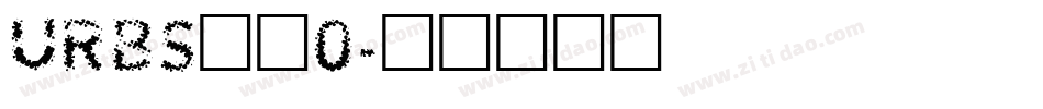 URBS__0字体转换