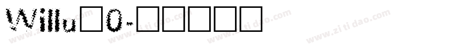 Willu_0字体转换