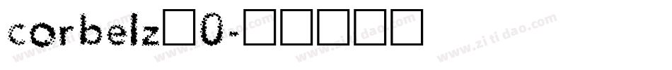 corbelz_0字体转换