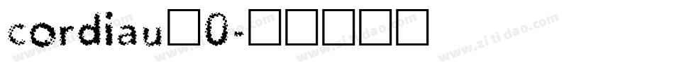 cordiau_0字体转换