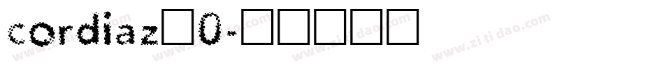 cordiaz_0字体转换
