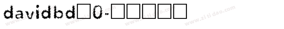 davidbd_0字体转换