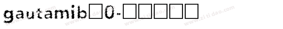 gautamib_0字体转换