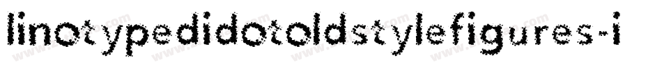 linotypedidotoldstylefigures-italic_0字体转换