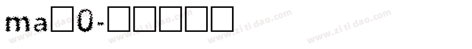 ma_0字体转换