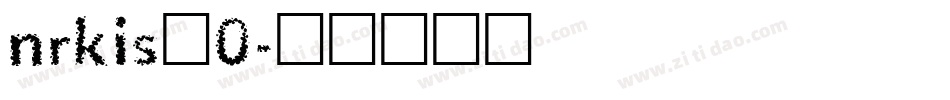 nrkis_0字体转换