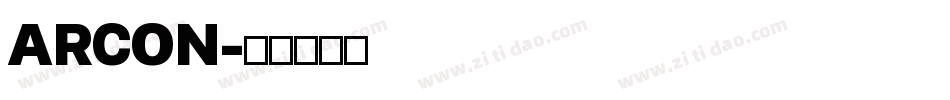 ARCON字体转换