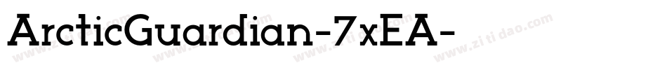 ArcticGuardian-7xEA字体转换