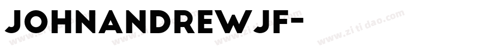 JohnAndrewJF字体转换