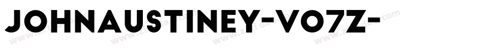 JohnAustiney-vo7Z字体转换