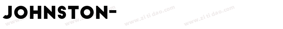 Johnston字体转换