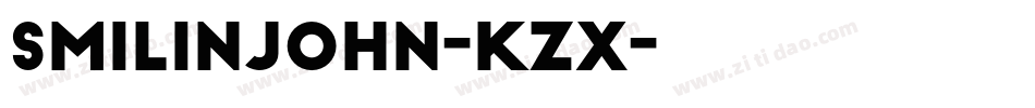 SmilinJohn-KzX字体转换