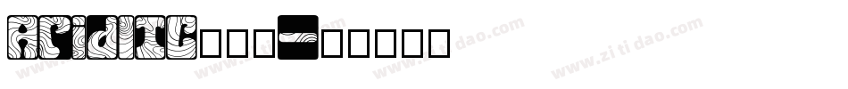 AridITC转换器字体转换