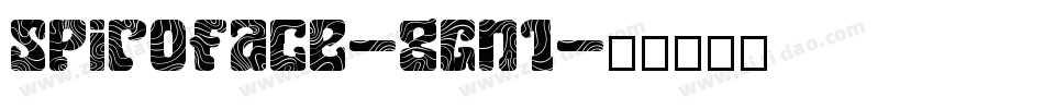 Spiroface-gGn1字体转换