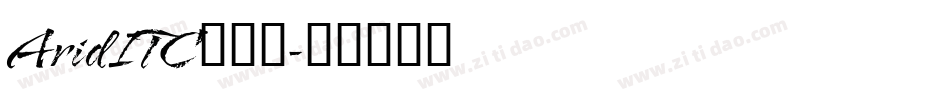 AridITC手机版字体转换