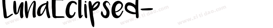 LunaEclipsed字体转换
