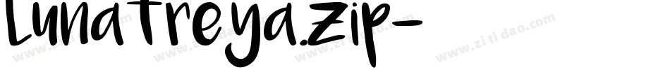Lunafreya.zip字体转换