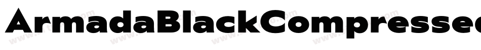 ArmadaBlackCompressed字体转换