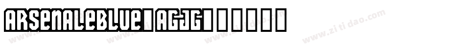 ArsenaleBlue-aGjg字体转换
