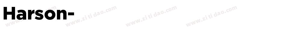 Harson字体转换