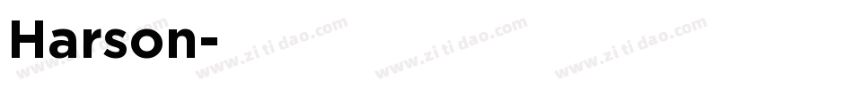 Harson字体转换