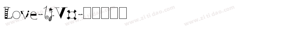 Love-ljV0字体转换